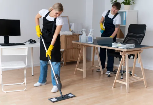 Nettoyage de bureau professionnel à Pelleautier